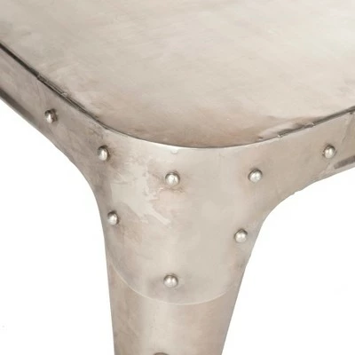 Coffee Table Dark Silver - Safavieh 5 Coffee Table Dark Silver - Safavieh - Image 3