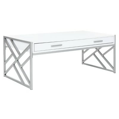 Elaine 2 Drawer Coffee Table - Safavieh Black/gold 4 Elaine 2 Drawer Coffee Table - Safavieh Black/gold - Image 2