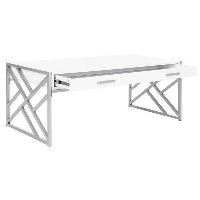 Elaine 2 Drawer Coffee Table - Safavieh Black/gold 5 Elaine 2 Drawer Coffee Table - Safavieh Black/gold - Image 3