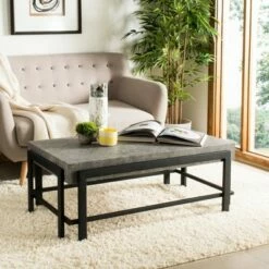 Oliver Coffee Table Dark Gray - Safavieh