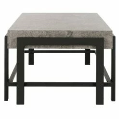 Oliver Coffee Table Dark Gray - Safavieh -Coffee Tables Elegant store unnamed file 2386