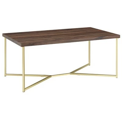 Maxwell Two-Tone Modern Glam Coffee Table - Saracina Home White Faux Marble/chrome 8 Maxwell Two-Tone Modern Glam Coffee Table - Saracina Home White Faux Marble/chrome - Image 6