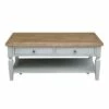 Vista Coffee Table - International Concepts Unfinished -Coffee Tables Elegant store unnamed file 2420
