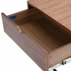 Nolen Lift Top Coffee Table Walnut/Black - Safavieh -Coffee Tables Elegant store unnamed file 2495