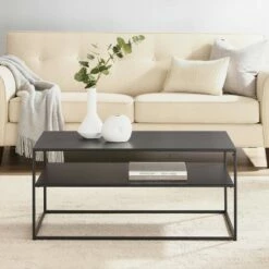 Braxton Coffee Table Matte Black - Crosley -Coffee Tables Elegant store unnamed file 2500
