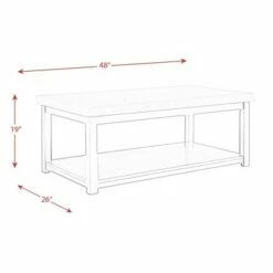 Caleb Coffee Table Espresso - Picket House Furnishings -Coffee Tables Elegant store unnamed file 2506