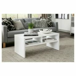 Storage Furniture Coffee Table - White - ClosetMaid