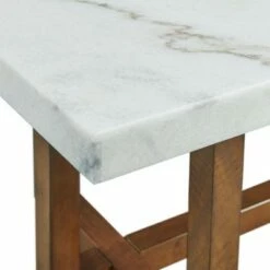 Meyers Marble Rectangular Coffee Table White - Picket House Furnishings -Coffee Tables Elegant store unnamed file 2513