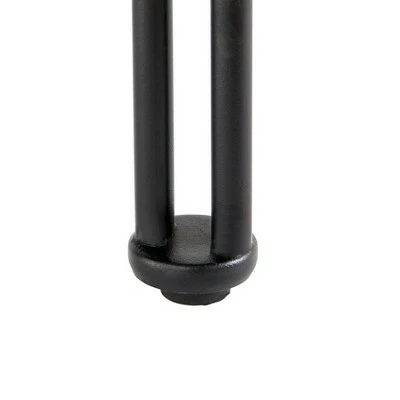 Folio Metal and Glass Coffee Table Black - Lifestorey 4 Folio Metal and Glass Coffee Table Black - Lifestorey - Image 2