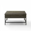 Jacobsen Lift Top Storage Coffee Table Brown/Charcoal - Crosley -Coffee Tables Elegant store unnamed file 2538