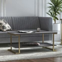 Camila Coffee Table Graphite - Cosmoliving By Cosmopolitan White -Coffee Tables Elegant store unnamed file 2554