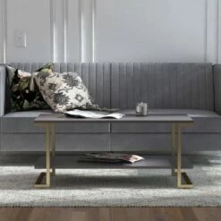 Camila Coffee Table Graphite - Cosmoliving By Cosmopolitan White -Coffee Tables Elegant store unnamed file 2555