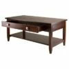 Richmond Coffee Table with Tapered Leg Walnut Finish - Winsome -Coffee Tables Elegant store unnamed file 2559