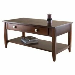 Richmond Coffee Table with Tapered Leg Walnut Finish - Winsome -Coffee Tables Elegant store unnamed file 2560