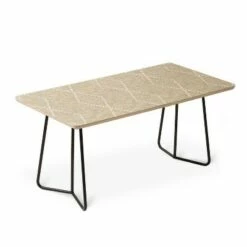 Little Arrow Design Co Geometric Boho Diamonds Coffee Table - Deny Designs Black -Coffee Tables Elegant store unnamed file 2591