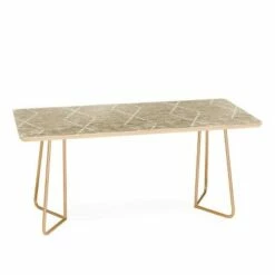 Little Arrow Design Co Geometric Boho Diamonds Coffee Table - Deny Designs Black -Coffee Tables Elegant store unnamed file 2593