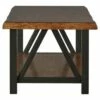 Hartwell Living Edge Rustic Industrial Cocktail Table - Brown - Inspire Q 1 Hartwell Living Edge Rustic Industrial Cocktail Table - Brown - Inspire Q -Coffee Tables Elegant store unnamed file 2603