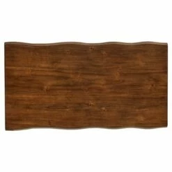 Hartwell Living Edge Rustic Industrial Cocktail Table - Brown - Inspire Q -Coffee Tables Elegant store unnamed file 2605