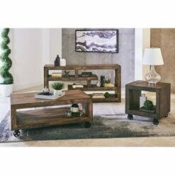Jordan Coffee Table Latte Brown - Picket House Furnishings -Coffee Tables Elegant store unnamed file 2610