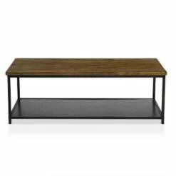 Drumone Metal Legs Coffee Table - miBasics Yellow/black -Coffee Tables Elegant store unnamed file 2649