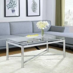 Monroe Coffee Table Clear - Picket House Furnishings -Coffee Tables Elegant store unnamed file 2694