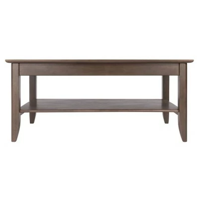 Santino Coffee Table Oyster Gray - Winsome 5 Santino Coffee Table Oyster Gray - Winsome - Image 3
