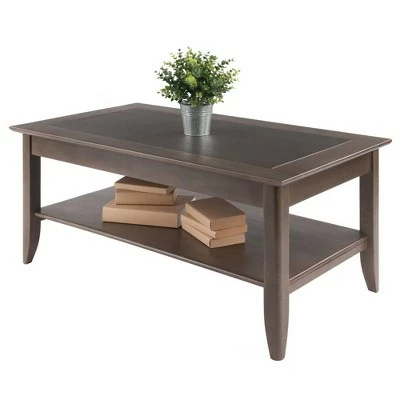 Santino Coffee Table Oyster Gray - Winsome 7 Santino Coffee Table Oyster Gray - Winsome - Image 5