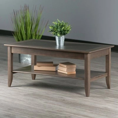 Santino Coffee Table Oyster Gray - Winsome 8 Santino Coffee Table Oyster Gray - Winsome - Image 6