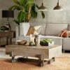 Ink+Ivy Timber Coffee Table Reclaimed Brown/Gun Metal -Coffee Tables Elegant store unnamed file 2712