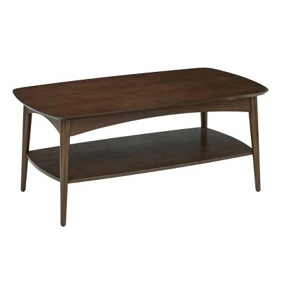 Copenhagen Coffee Table Walnut - OSP Home Furnishings 3 Copenhagen Coffee Table Walnut - OSP Home Furnishings