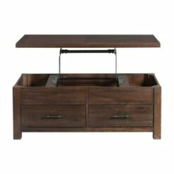 Dex Lift Top Coffee Table Walnut Brown - Picket House Furnishings