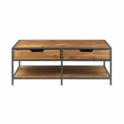 Madison Park Portman Coffee Table - Natural/Graphite -Coffee Tables Elegant store unnamed file 2826