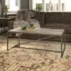 Refinery Coffee Table Rustic Gray - Bush Furniture