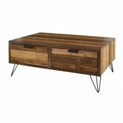Tyler Rectangular Coffee Table Natural - Picket House Furnishings