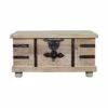 Wooden Lift Top Storage Coffee Table with Metal Inlays Brown/Black - The Urban Port -Coffee Tables Elegant store unnamed file 2896