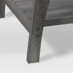 Hollywood Coffee Table with Shelf Dark Gray - CorLiving -Coffee Tables Elegant store unnamed file 2940