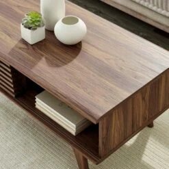 Render Coffee Table Walnut - Modway -Coffee Tables Elegant store unnamed file 2947