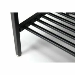 Industrial Modern Wood Top/Metal Frame Coffee Table with Metal Shelf Black/Walnut - OFM -Coffee Tables Elegant store unnamed file 2952