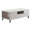 Frelmer 1 Drawer Coffee Table White Oak/Distressed Gray - miBasics -Coffee Tables Elegant store unnamed file 2961