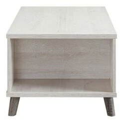 Frelmer 1 Drawer Coffee Table White Oak/Distressed Gray - miBasics -Coffee Tables Elegant store unnamed file 2963