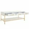 Alios Cocktail Table Gold - OSP Home Furnishings -Coffee Tables Elegant store unnamed file 3001