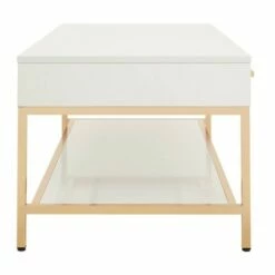 Alios Cocktail Table Gold - OSP Home Furnishings -Coffee Tables Elegant store unnamed file 3003