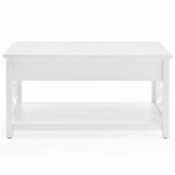 36" Middlebury Wood Coffee Table with Drawer White - Alaterre Furniture -Coffee Tables Elegant store unnamed file 3011