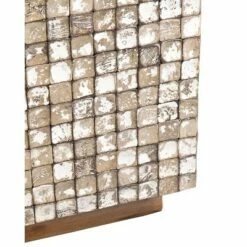 Dellwood Coconut Shell Coffee Table - East At Main White -Coffee Tables Elegant store unnamed file 3042