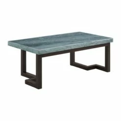 Cypher Marble Rectangular Coffee Table Gray - Picket House Furnishings