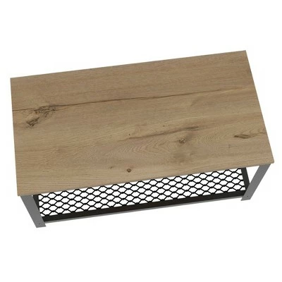 Emery Simple Coffee Table Light Wood - RST Brands 4 Emery Simple Coffee Table Light Wood - RST Brands - Image 2