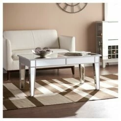 Southern Enterprises Accent Table - Industrial Gray - Aiden Lane