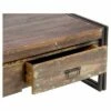 Old Reclaimed Wood Coffee Table with Double Drawers - (16H x 41W x 24D) - Natural - Timbergirl -Coffee Tables Elegant store unnamed file 3100