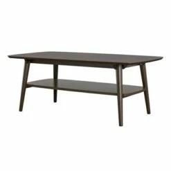 Brittany Mid Century Modern Coffee Table Walnut - Novogratz -Coffee Tables Elegant store unnamed file 3154