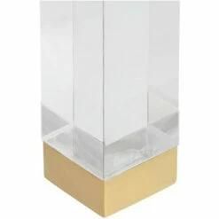 55 Downing Street Modern Cast Acrylic Accent Side End Table 23 1/2" x 24" Clear Gold Spaces Living Room Bedroom Bedside Entryway 9 55 Downing Street Modern Cast Acrylic Accent Side End Table 23 1/2" x 24" Clear Gold Spaces Living Room Bedroom Bedside Entryway -Coffee Tables Elegant store unnamed file 3208